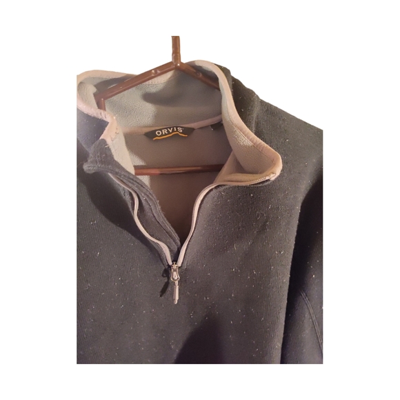 Men's large orvis 1/4 zip pullover sweater - Picture 7 of 7